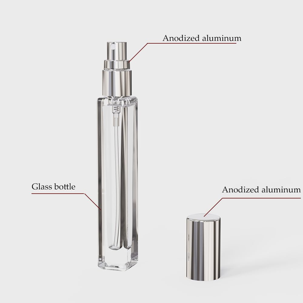 5-Piece Cologne Atomizer Empty - Perfume Fragrance Book recension och pris