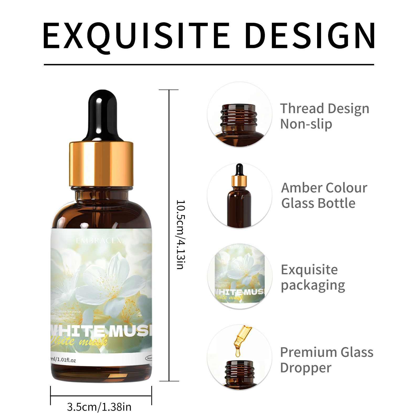 30ml White Musk Fragrance Oils - Musk White Oil recension och pris